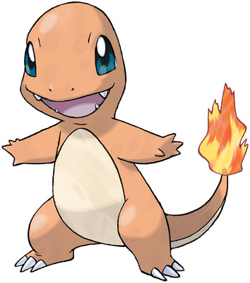 Artwork Charmander por Ken Sugimori