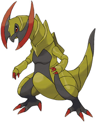 Haxorus artwork by Ken Sugimori