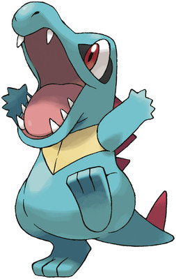 Artwork Totodile por Ken Sugimori