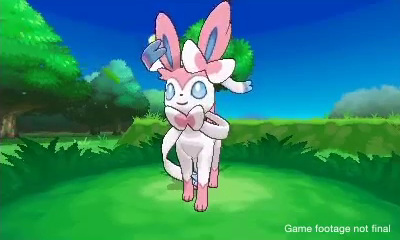 Sylveon dalam pertempuran