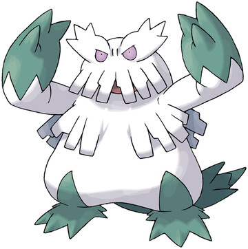 Abomasnow artwork by Ken Sugimori