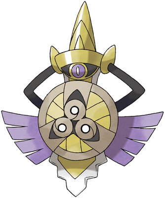 Aegislash (Shield Forme) Sugimori artwork