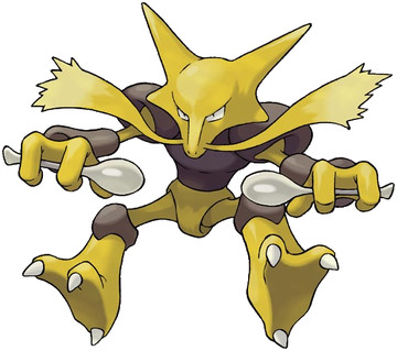 Alakazam artwork by Ken Sugimori