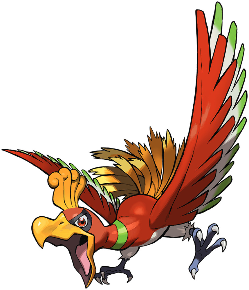 Ho oh Official Artwork Gallery Pok mon Database Ho oh Official Artwork Gallery Pok mon Database