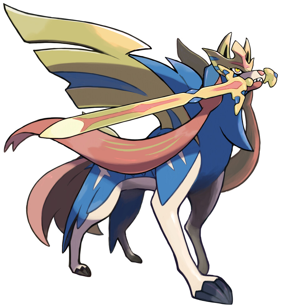 ArtStation - Zacian Crowned, Pokemon