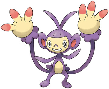 Ambipom artwork by Ken Sugimori