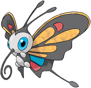 Beautifly Sugimori artwork