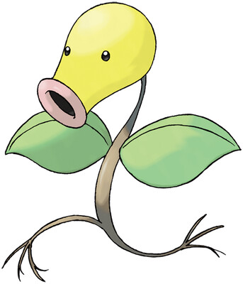 Bellsprout artwork by Ken Sugimori