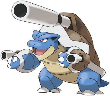 Mega Blastoise artwork by Ken Sugimori