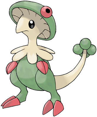 Breloom artwork by Ken Sugimori