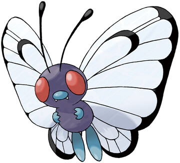 Butterfree Sugimori artwork