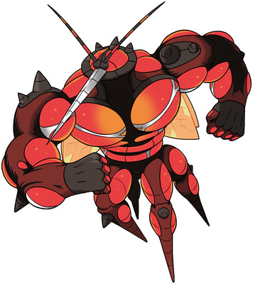 Buzzwole artwork by Ken Sugimori