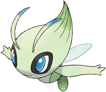 Celebi artwork by Ken Sugimori