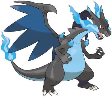 Mega Charizard X Sugimori artwork