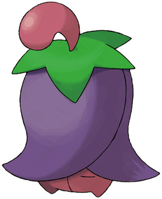 Cherrim artwork by Ken Sugimori