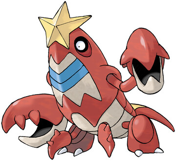 Crawdaunt artwork by Ken Sugimori