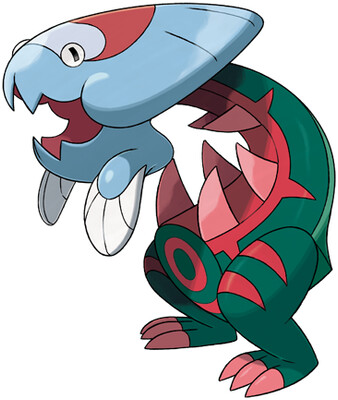 Dracovish artwork by Ken Sugimori