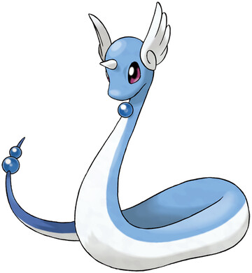 Dragonair Sugimori artwork