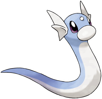 Dratini artwork by Ken Sugimori