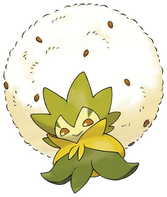 Eldegoss Sugimori artwork