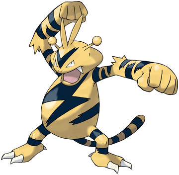 Electabuzz Sugimori artwork