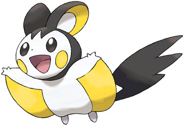 Emolga artwork by Ken Sugimori