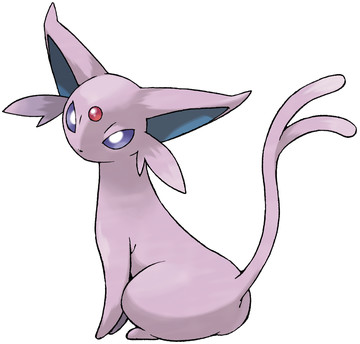 Espeon artwork by Ken Sugimori - Pokémon