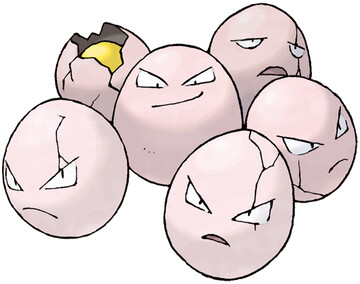 Exeggcute Sugimori artwork