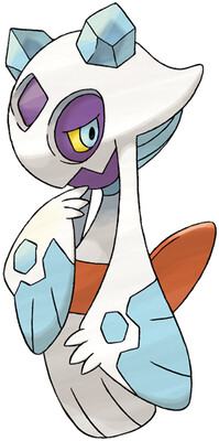 Froslass artwork by Ken Sugimori