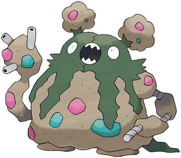 Garbodor artwork by Ken Sugimori