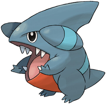 Gible Sugimori artwork