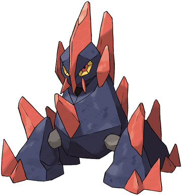 Gigalith Sugimori artwork