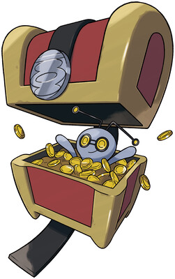 Gimmighoul (Chest Form) Sugimori artwork
