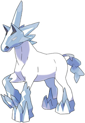 Glastrier artwork by Ken Sugimori