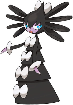 Gothitelle artwork by Ken Sugimori