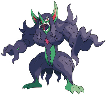 Grimmsnarl artwork by Ken Sugimori