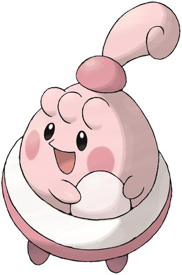 Happiny artwork by Ken Sugimori