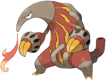 Heatmor artwork by Ken Sugimori