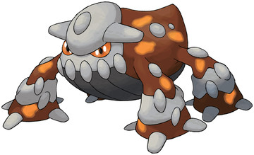 Heatran artwork by Ken Sugimori