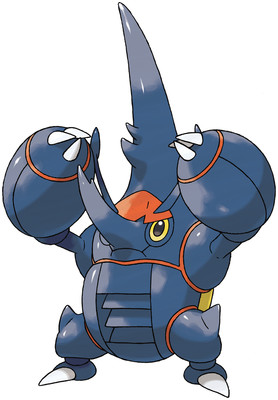 Mega Heracross artwork by Ken Sugimori