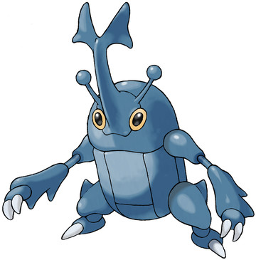 Heracross artwork by Ken Sugimori