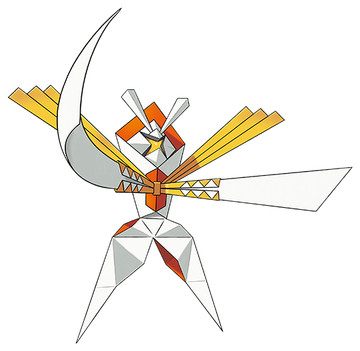 Kartana artwork by Ken Sugimori