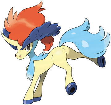 Keldeo (Ordinary Form) Sugimori artwork