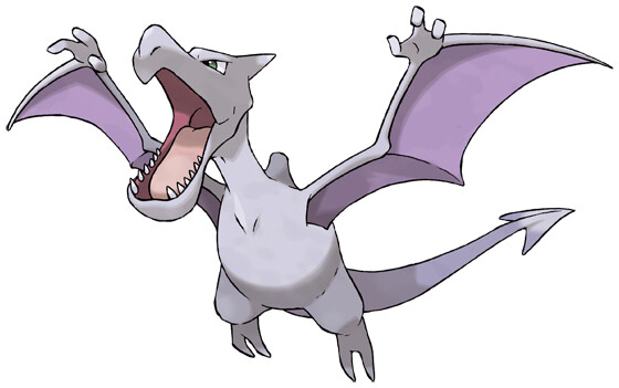 Aerodactyl Pokedex Stats Moves Evolution Locations Pokemon Database