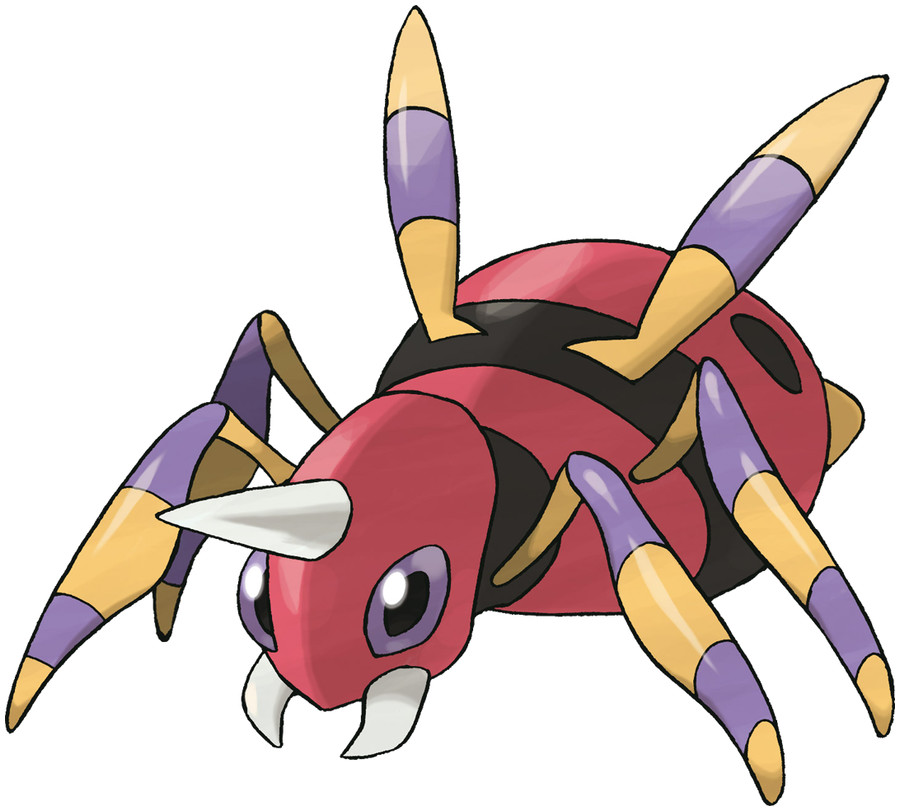 Ariados Pokédex: stats, moves, evolution & locations | Pokémon Database