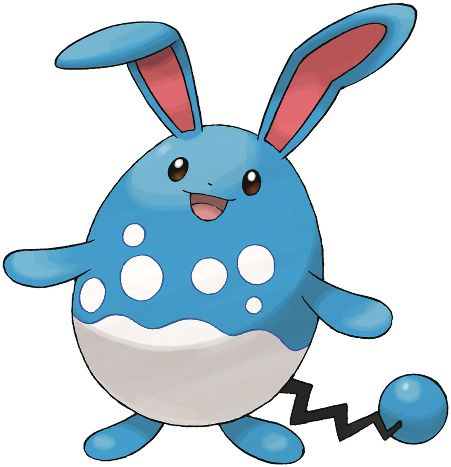 Azumarill Pok dex Stats Moves Evolution Locations Pok mon Database