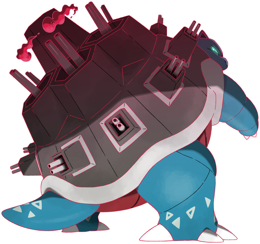 Blastoise official artwork gallery | Pokémon Database