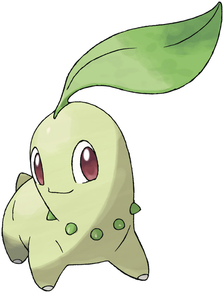 ArtStation - Pokemon Chikorita Kawaii!! by sailizv.v