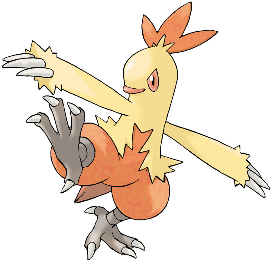 Torchic Evolve Chart