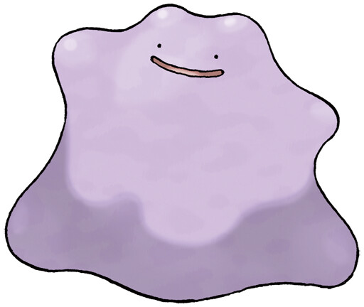Ditto official artwork gallery | Pokémon Database